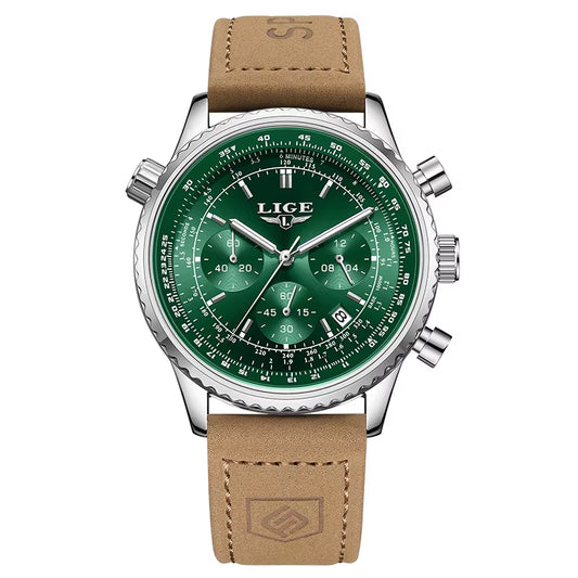 Simple Business Man Watches Waterproof Quartz Fashion Casual Sport Watch Auto Date