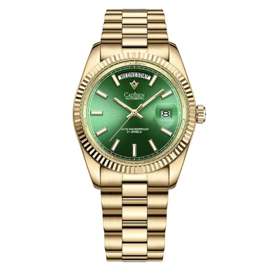 DD40 Men Premium Luxury Watch Classic Style Automatic Sapphire Glass Mechanical 10Bar 2023